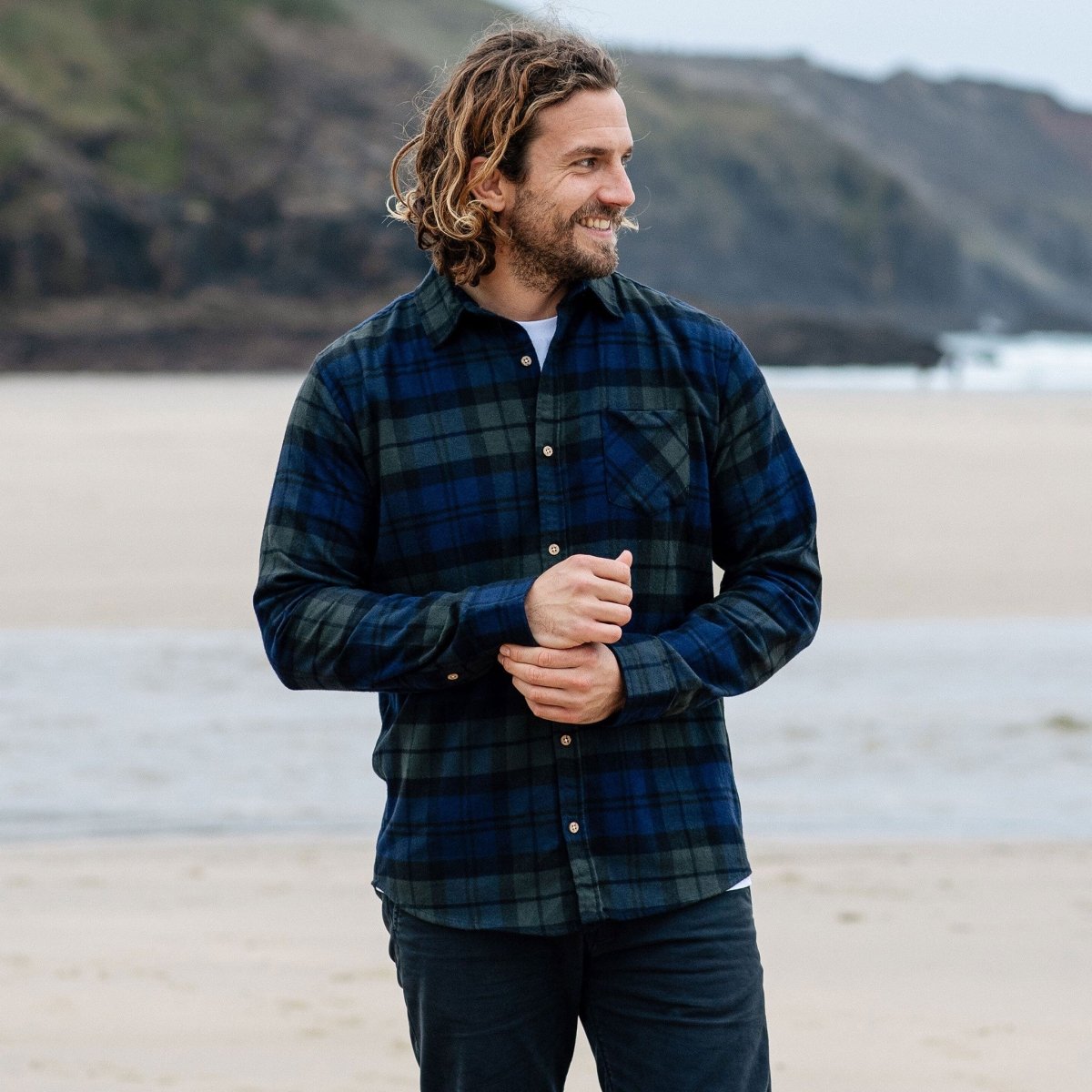 Men s Organic Flannel Shirt