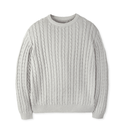 Limestone Men's Mariner Cable Knit Jumper