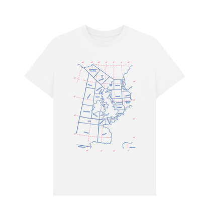 White Shipping Forecast T-Shirt