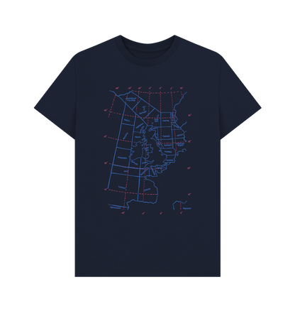 Navy Blue Shipping Forecast T-Shirt