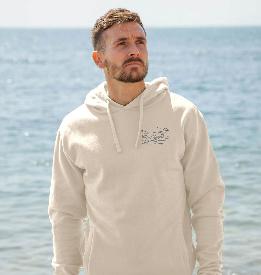 Across The Solent T - Shirt Hoodie - Printed Hoody