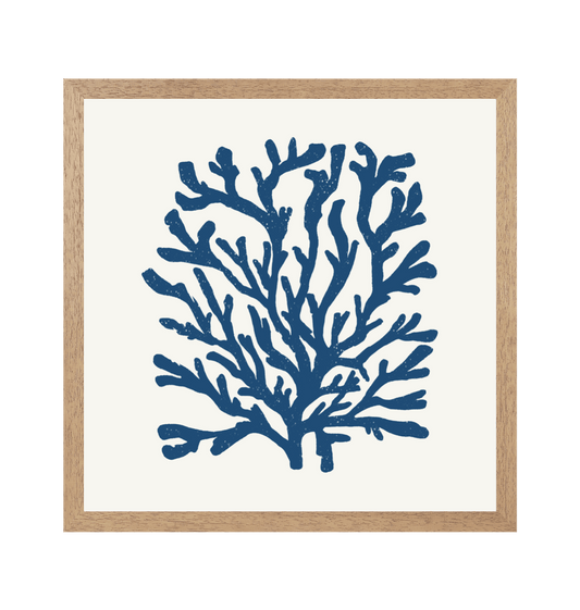 Blue Coral Art Print - Accessories