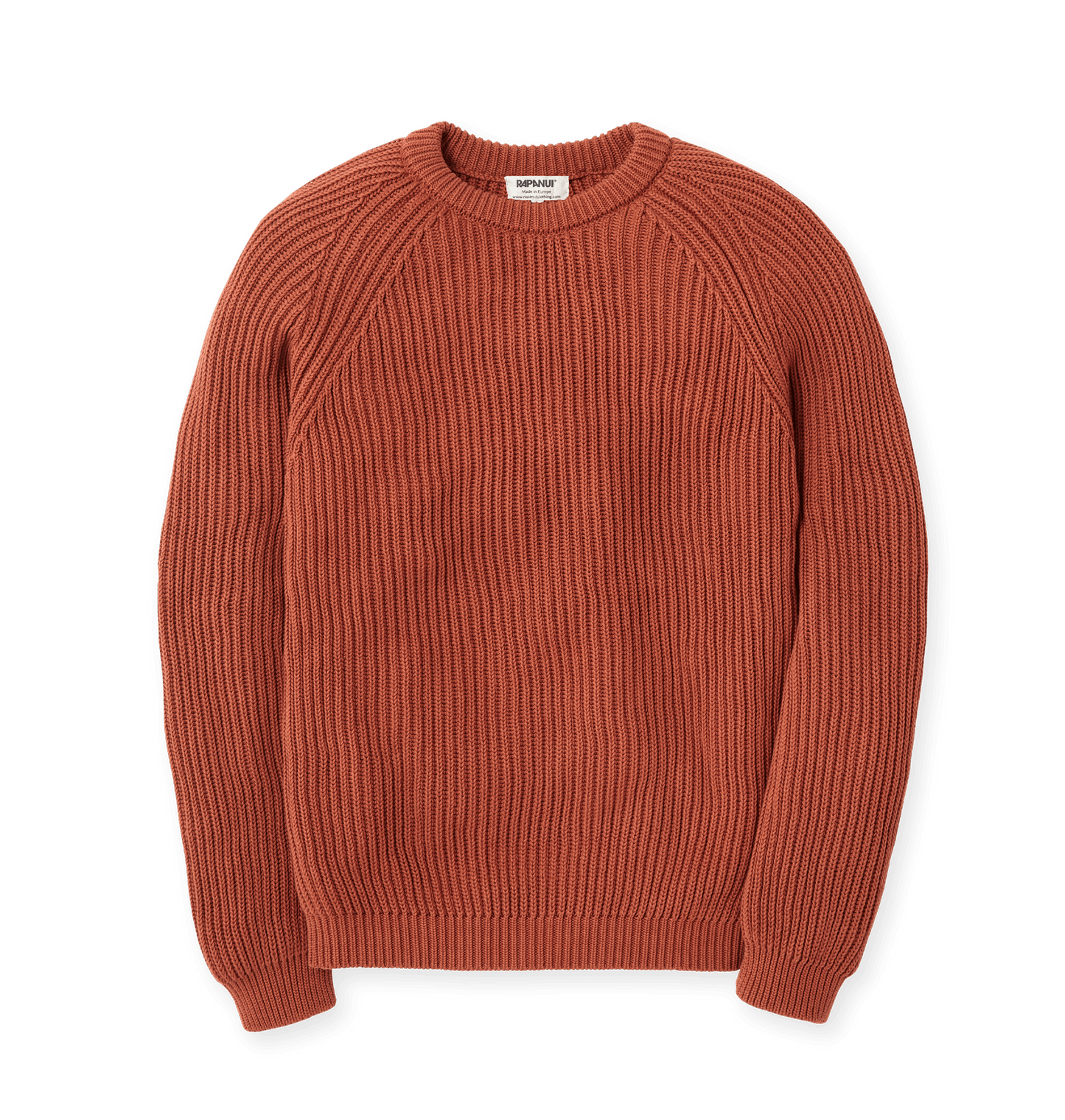 Rust Seafarer Knitted Cotton Jumper