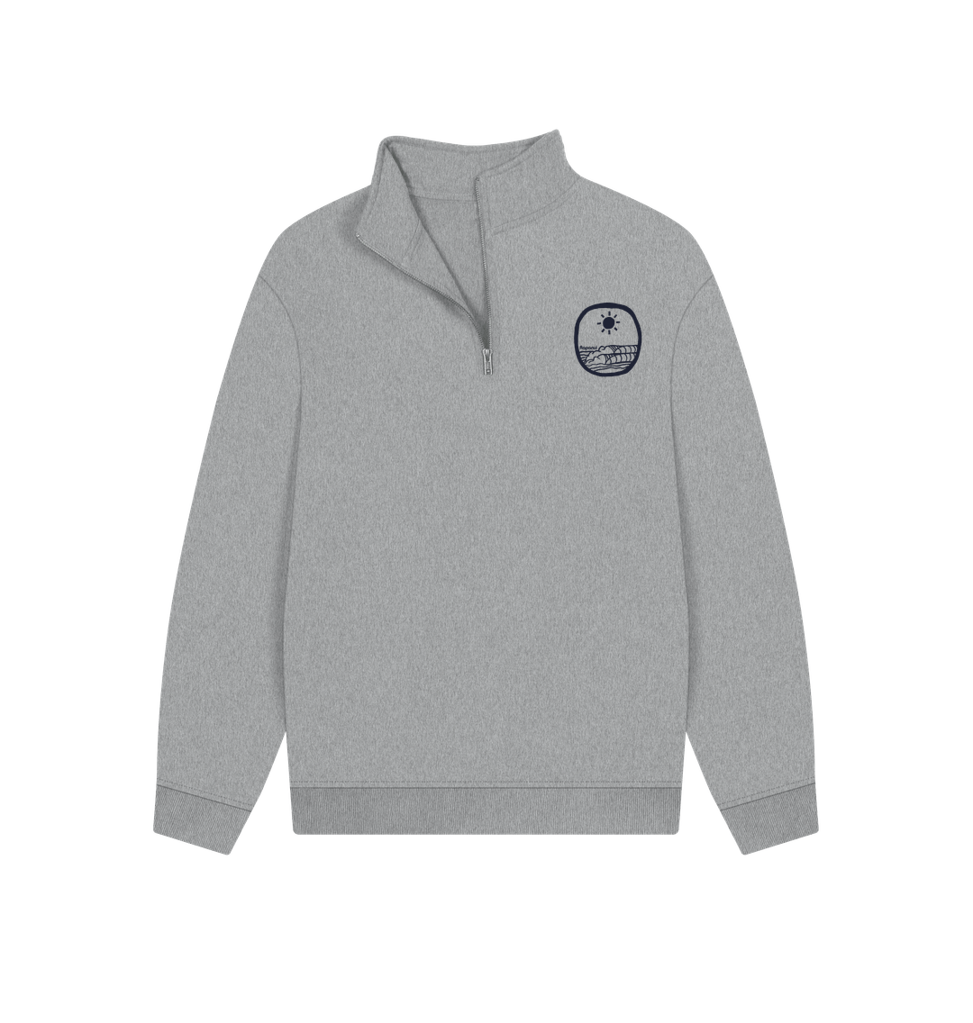 Coastal Life 1/4 Zip Sweatshirt - Printed Sweatshirt