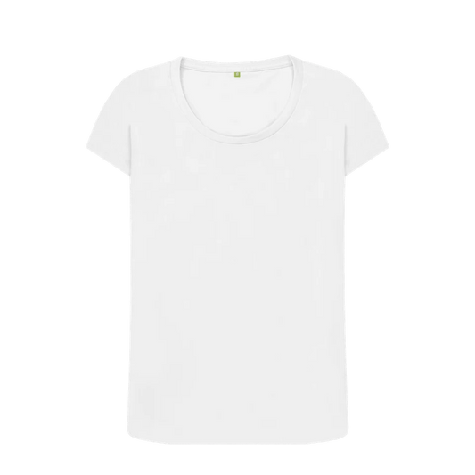 Custom Personalised Scoop Neck T-shirt - Custom T-Shirts