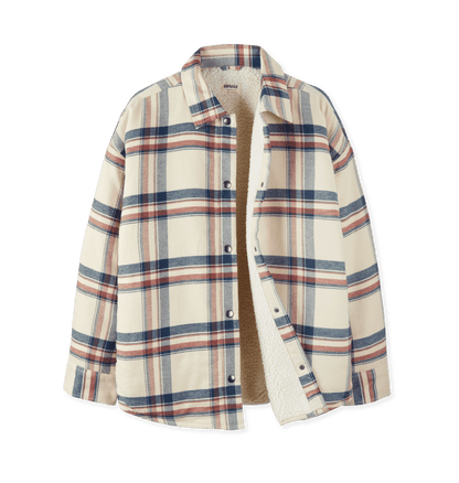 Daleside Sherpa Lined Flannel Jacket - Jackets & coats