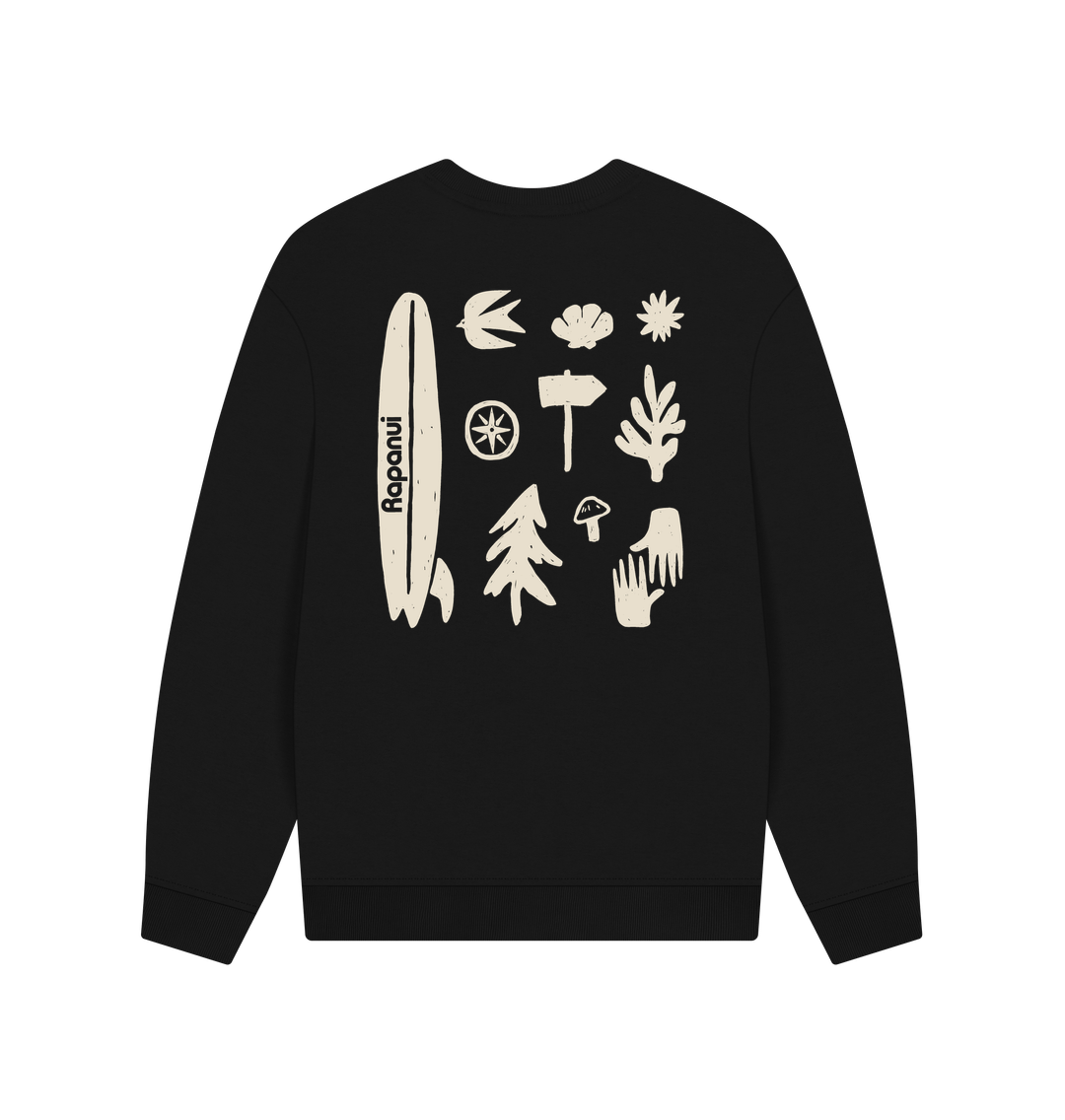 Explore More Oversized Sweatshirt - Printed Sweatshirt