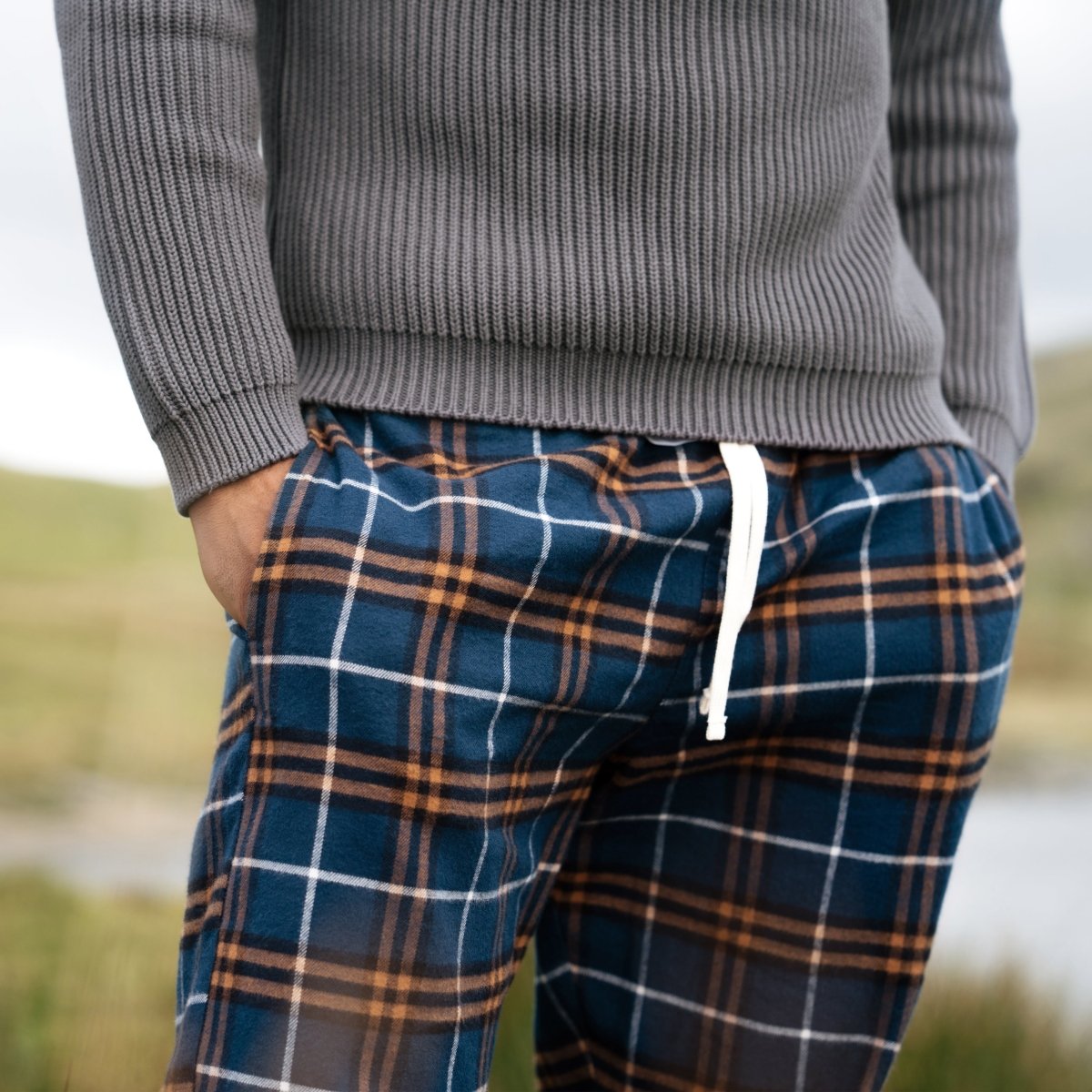 Flannel Pyjama Bottoms - Pyjamas