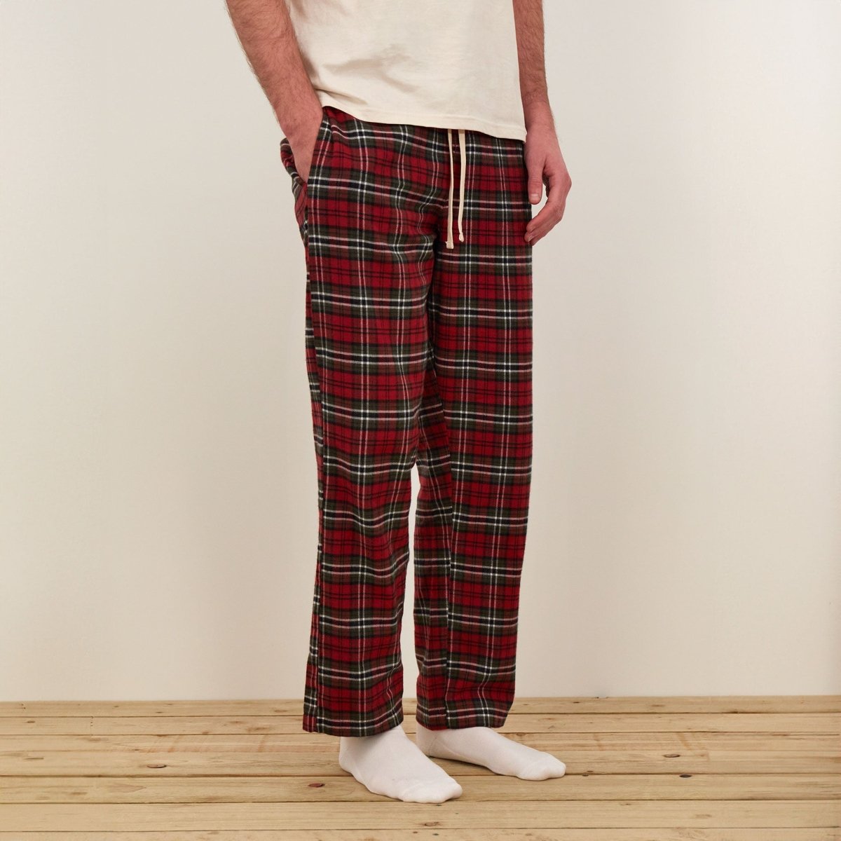 Flannel Pyjama Bottoms - Pyjamas