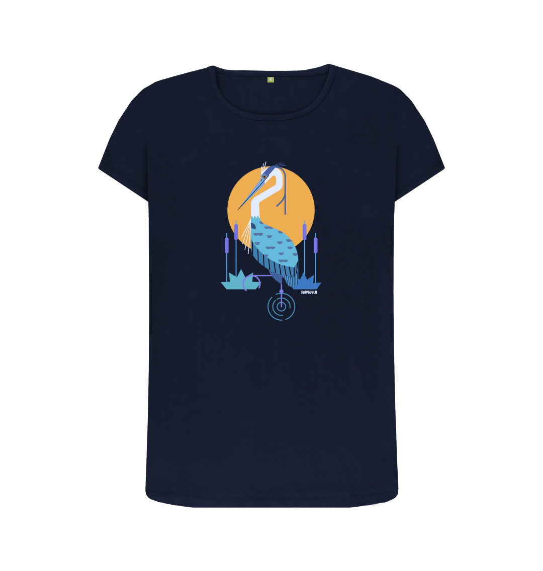 Heron T - shirt - Printed T - shirt