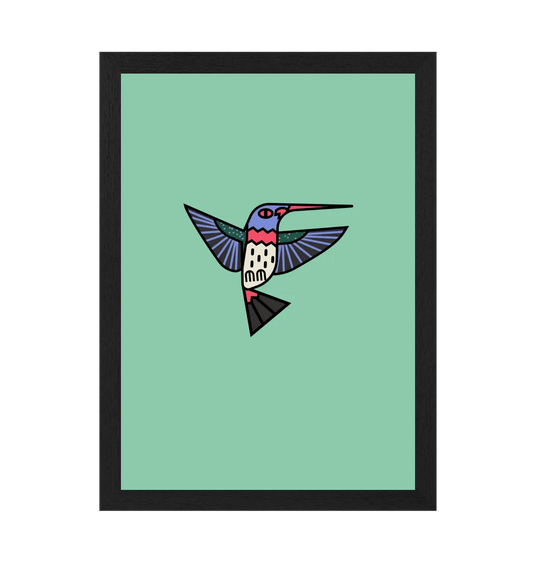 Hummingbird Art Print - Accessories