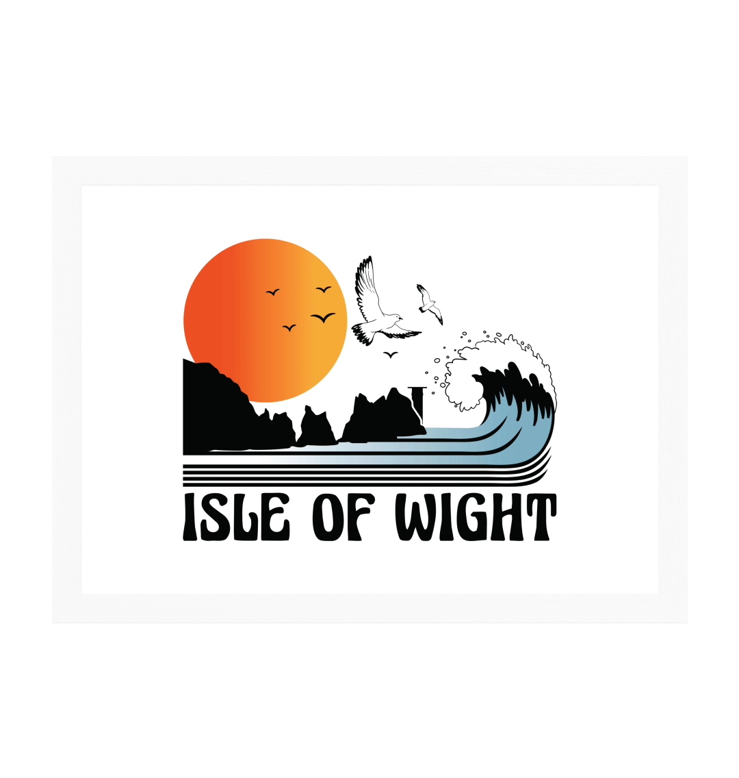 Isle Of Wight Art Print - Accessories