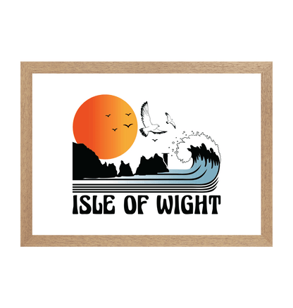 Isle Of Wight Art Print - Accessories