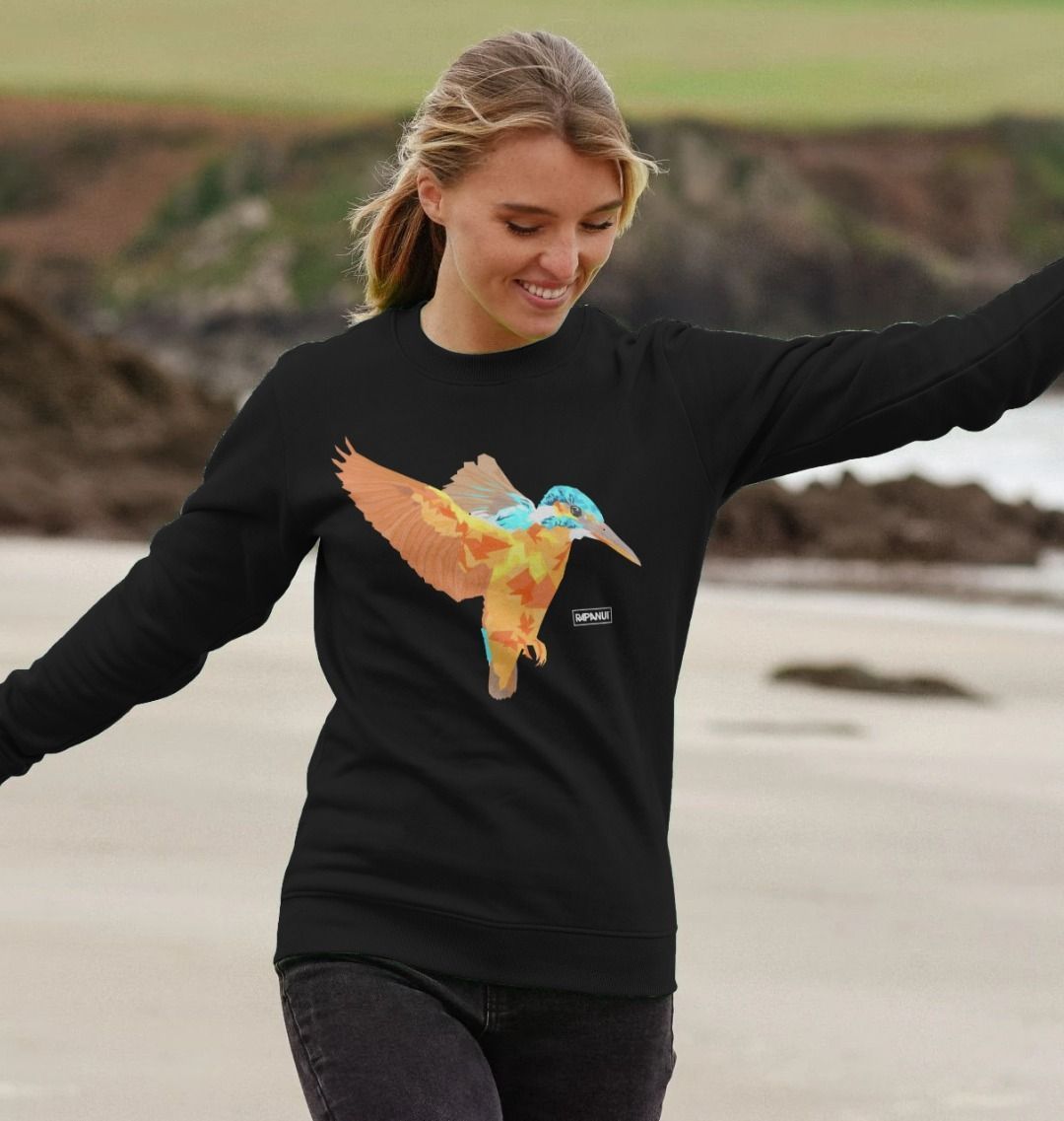 Kingfisher Design Jumper - Printed Sweatshirt