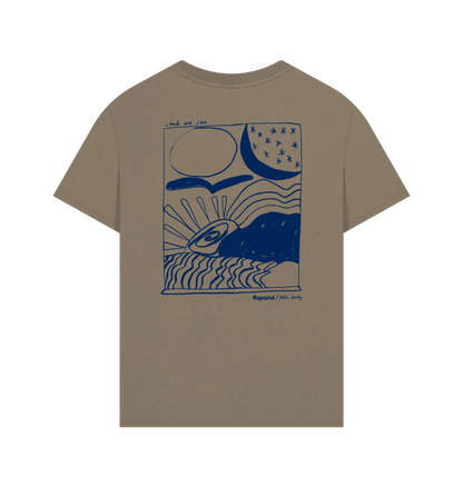 Land & Sea Oversized T-Shirt - Printed T-shirt