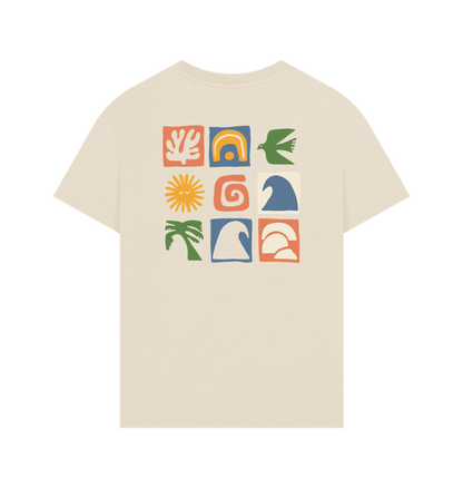 Life Outside Oversized T - Shirt - Printed T - shirt
