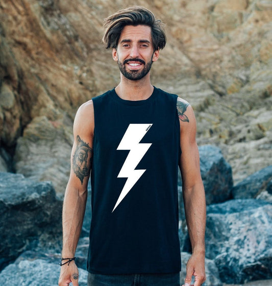 Lightning Bolt Vest Top - Printed Vest