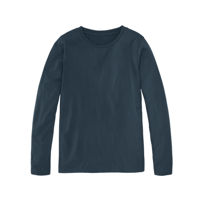 Long Sleeve T-shirt - Plain T-Shirt