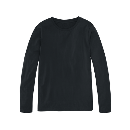 Long Sleeve T-shirt - Plain T-Shirt