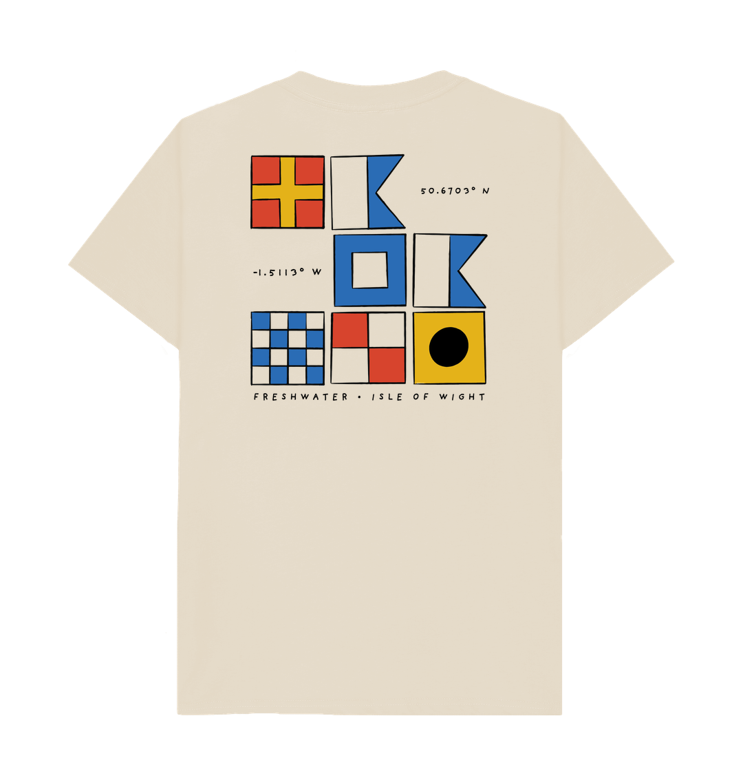 Maritime Flags T - Shirt - Printed T - shirt