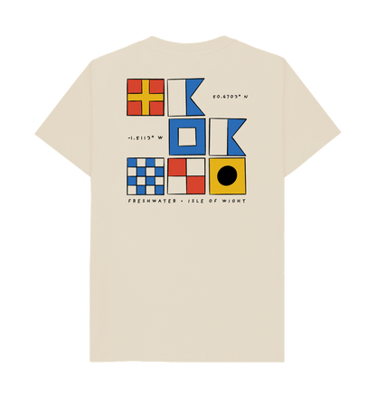 Maritime Flags T - Shirt - Printed T - shirt