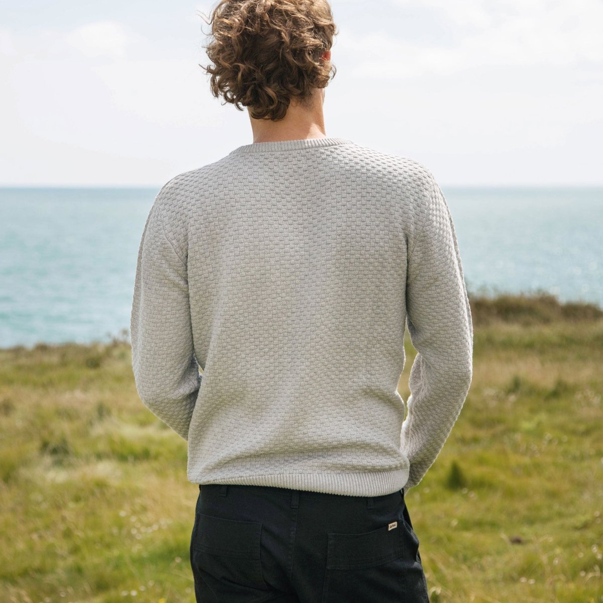 Men's Bayside Knitted Jumper - Knitwear