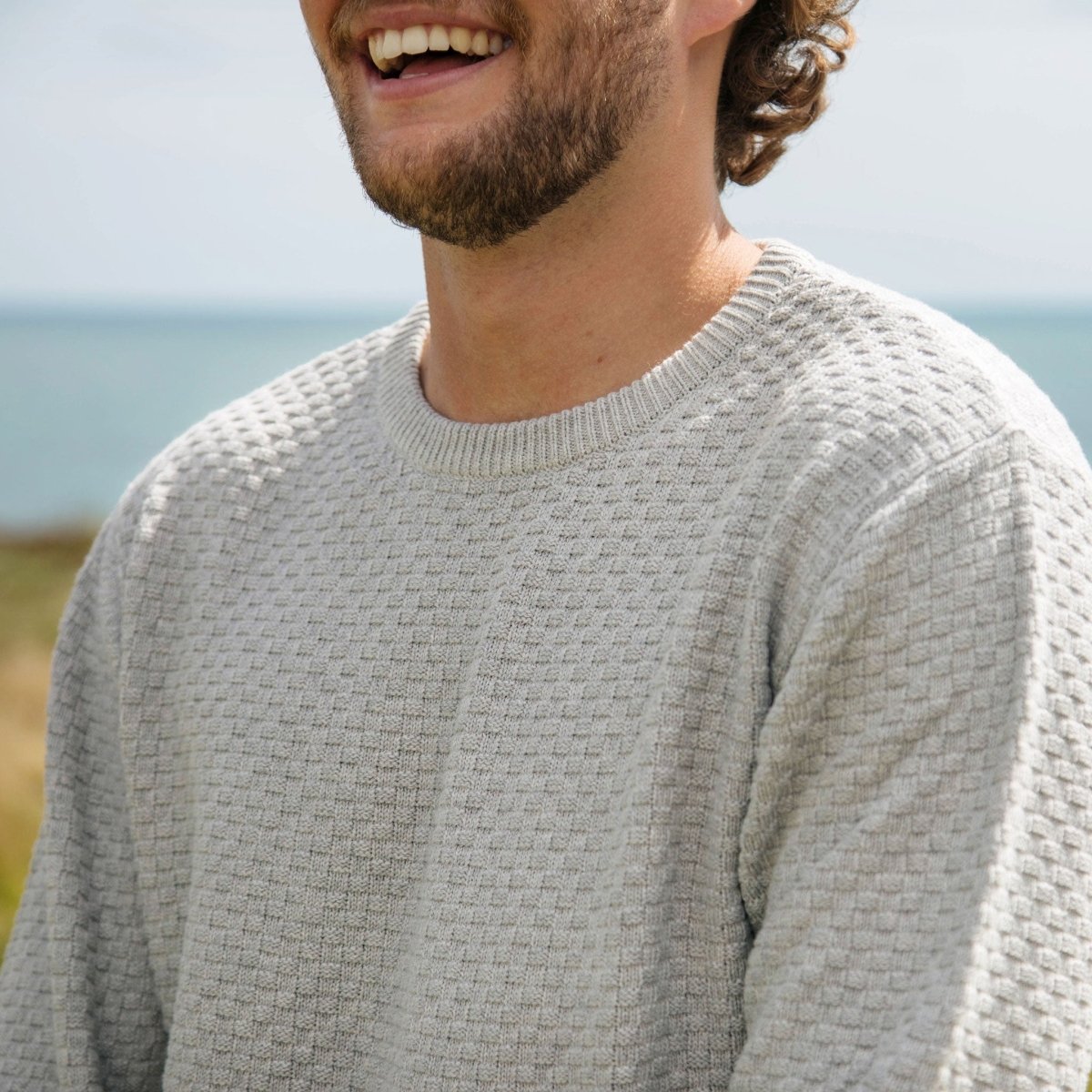 Men's Bayside Knitted Jumper - Knitwear