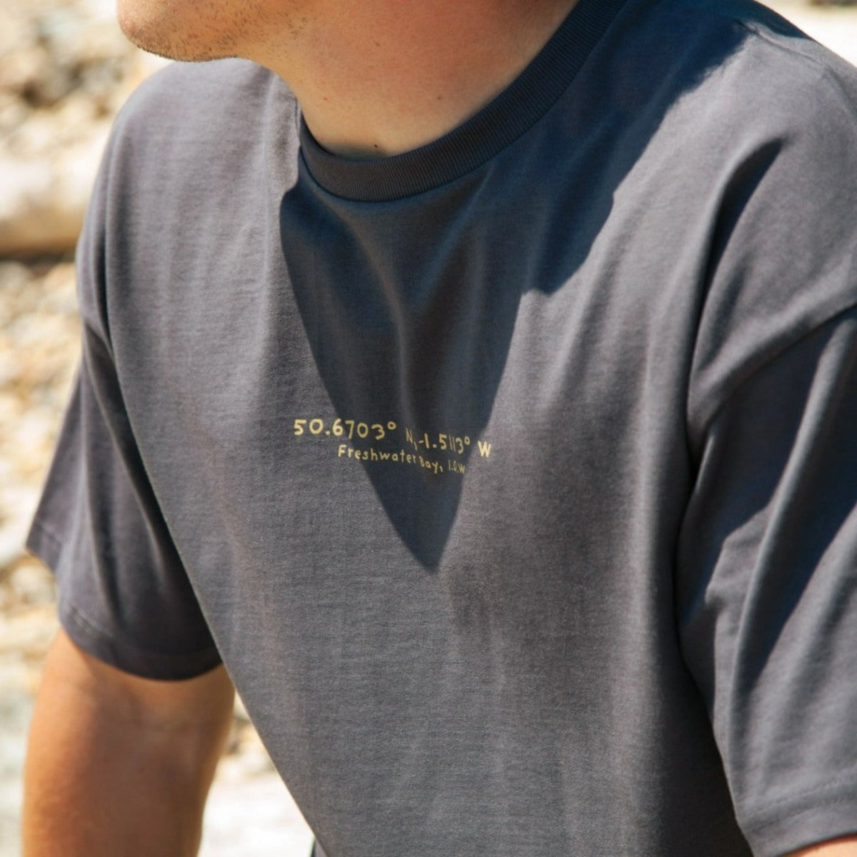 Men's Freshwater Co - ordinates Oversized T - Shirt - Printed T - shirt