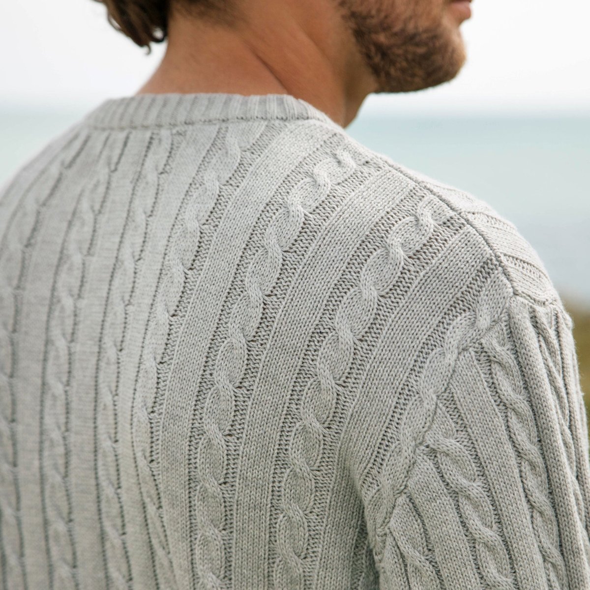 Men's Mariner Cable Knit Jumper - Knitwear