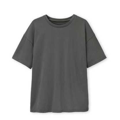 Men's Midweight Oversized T-Shirt - Plain T-Shirt