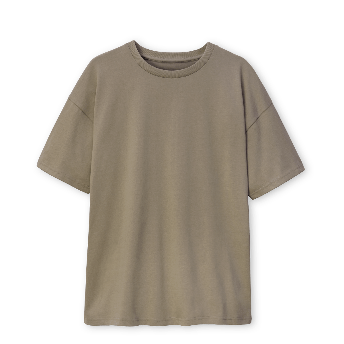 Men's Midweight Oversized T-Shirt - Plain T-Shirt