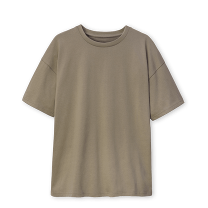 Men's Midweight Oversized T-Shirt - Plain T-Shirt