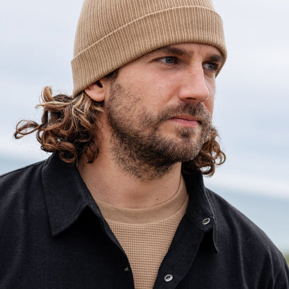 Men's Organic Cotton Beanie Hat - Headwear