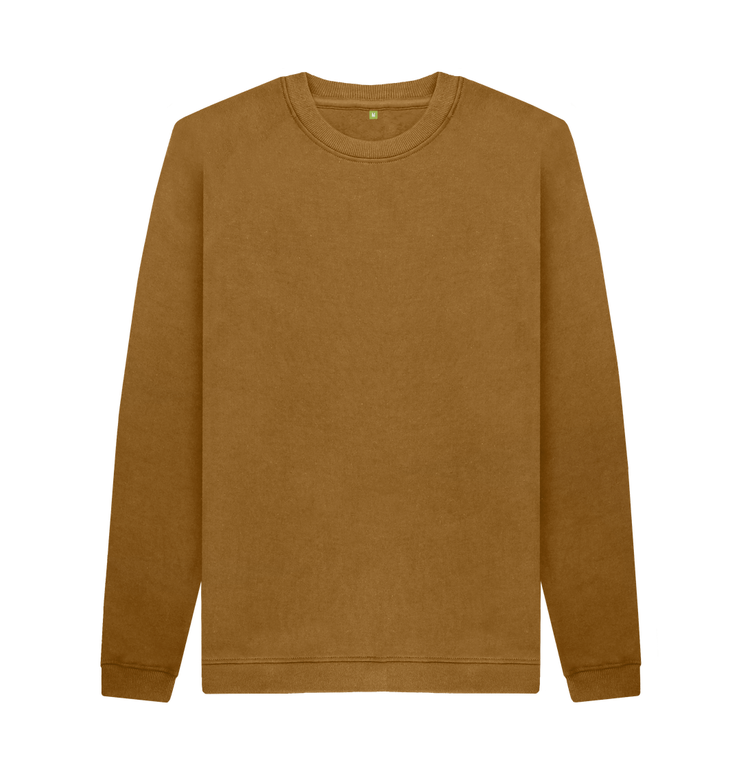 Men's Organic Crew Neck Sweatshirt - 