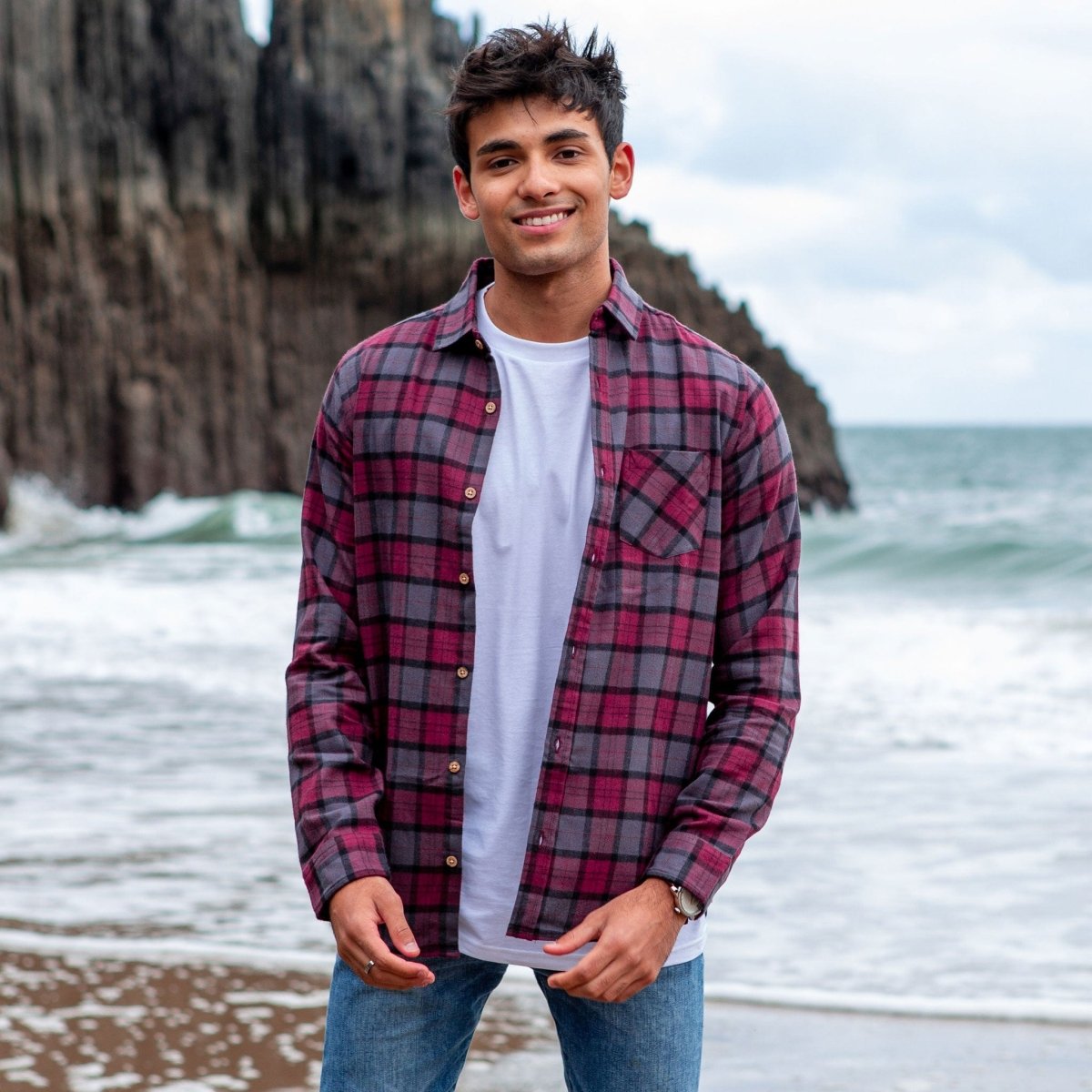 Men's Organic Flannel Shirt - Shirts