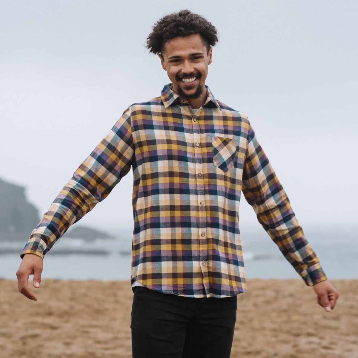 Men's Organic Flannel Shirt - Shirts