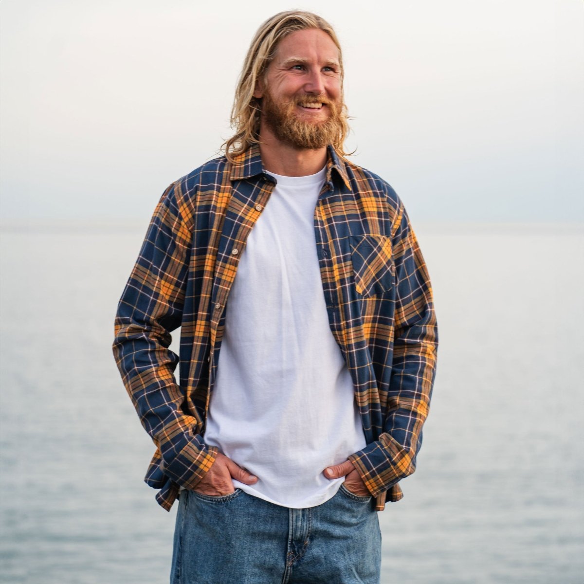 Men's Organic Flannel Shirt - Shirts