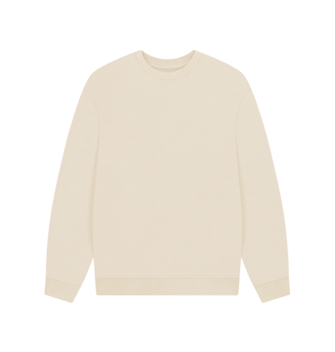 Men's Oversized Sweatshirt - Plain Sweatshirt