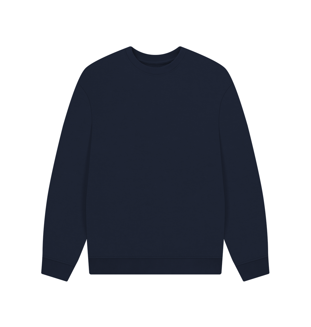 Men's Oversized Sweatshirt - Plain Sweatshirt