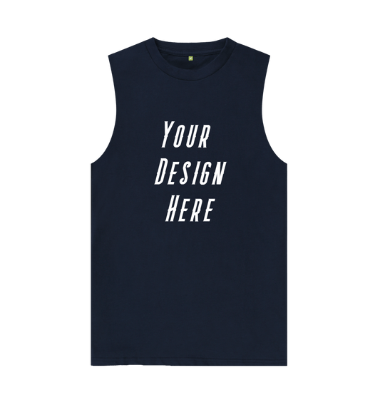 Men's Personalised Vest Top - Custom T - Shirts