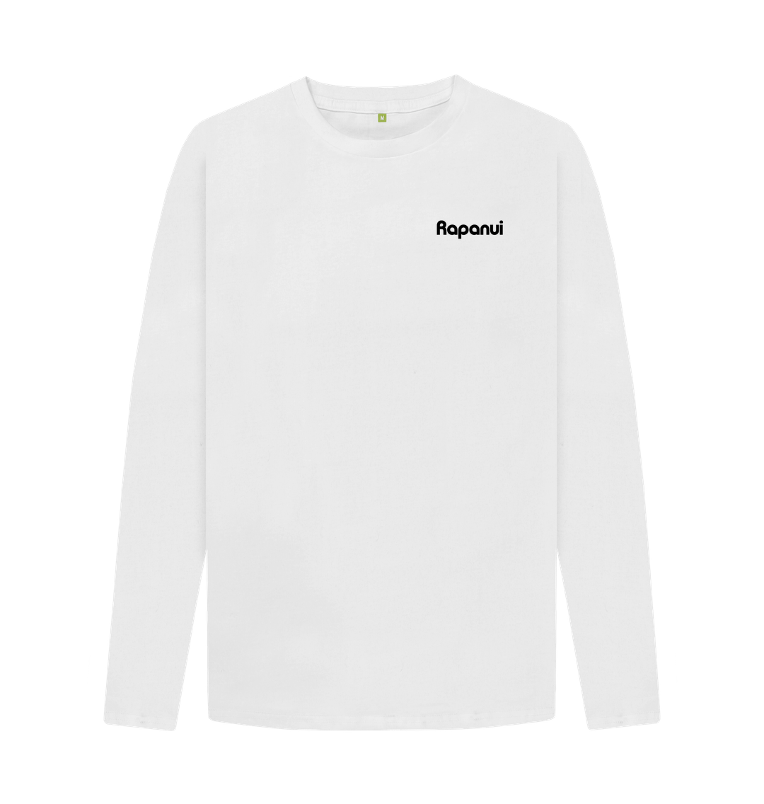 Men's Rapanui Logo Long Sleeve T - Shirt - Printed T - shirt