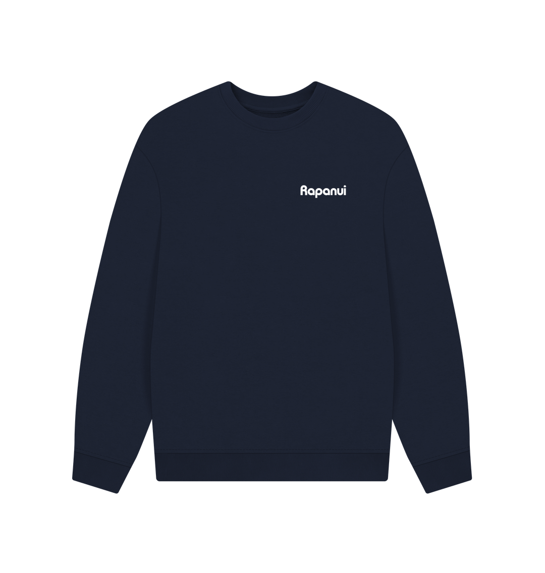 Men's Rapanui Logo Oversized Sweatshirt - Printed Sweatshirt