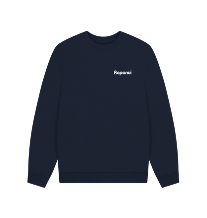 Men's Rapanui Logo Oversized Sweatshirt - Printed Sweatshirt