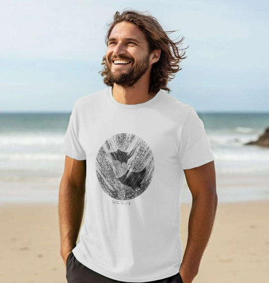 Men's Rapanui x OPY | Devil Ray T-Shirt - Printed T-shirt