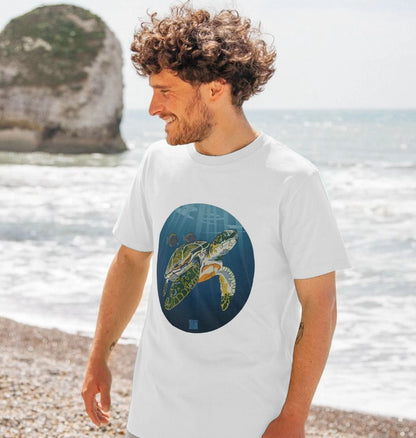 Men's Rapanui x OPY | Sea Turtle T-Shirt - Printed T-shirt