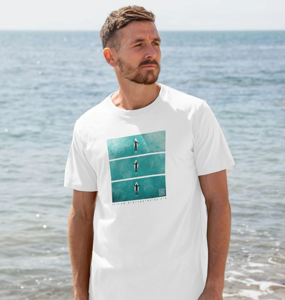 Men's Rapanui x OPY | Surfer T-Shirt - Printed T-shirt