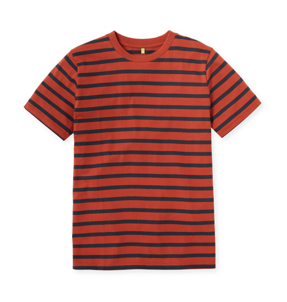 Mens red striped t shirt hotsell