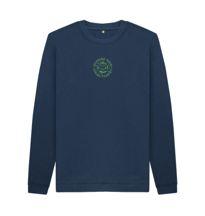 Men's Support Your Local Planet Sweatshirt - Printed Sweatshirt