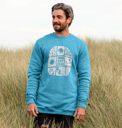 Men's Thread Not Dead Sweatshirt - Printed Sweatshirt