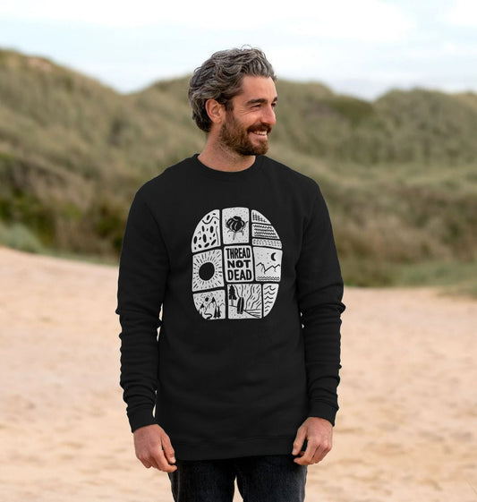 Men's Thread Not Dead Sweatshirt - Printed Sweatshirt